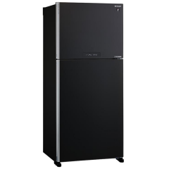 Sharp SJ-XG690M-BK Mega Model Metal Siyah Buzdolabı