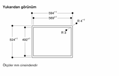 Gaggenau VI462113 400 Serisi İndüksiyonlu Ocak 60 cm
