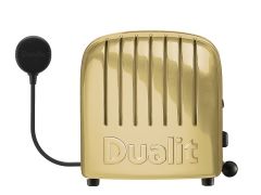 Dualit 27391 Classic 2 Hazneli Ekmek Kızartma Pirinç