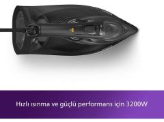 Philips DST7511/80 Azur 7500 Serisi 3200 W Buharlı Ütü Siyah