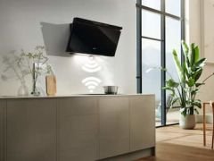 Miele DAH 4970 Sienna Obsidian Duvar Tipi Davlumbaz Siyahı