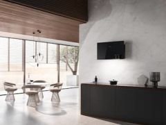 Miele DA 9092 W Screen Obsidian Duvar Tipi Davlumbaz  Siyahı