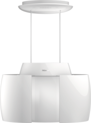 Miele DA 7378 D Aura 4.0 Ambient Ada Tipi Davlumbaz Beyaz