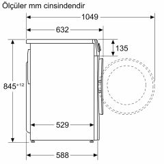Siemens WG54A200TR Çamaşır Makinesi 10 kg 1400 dev./dak.
