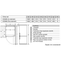 Siemens KG86NAID2N iQ500 Alttan Donduruculu Buzdolabı Inox