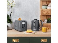 Dualit 26613 Home Ekmek Kızartma 2 Hazneli Gri