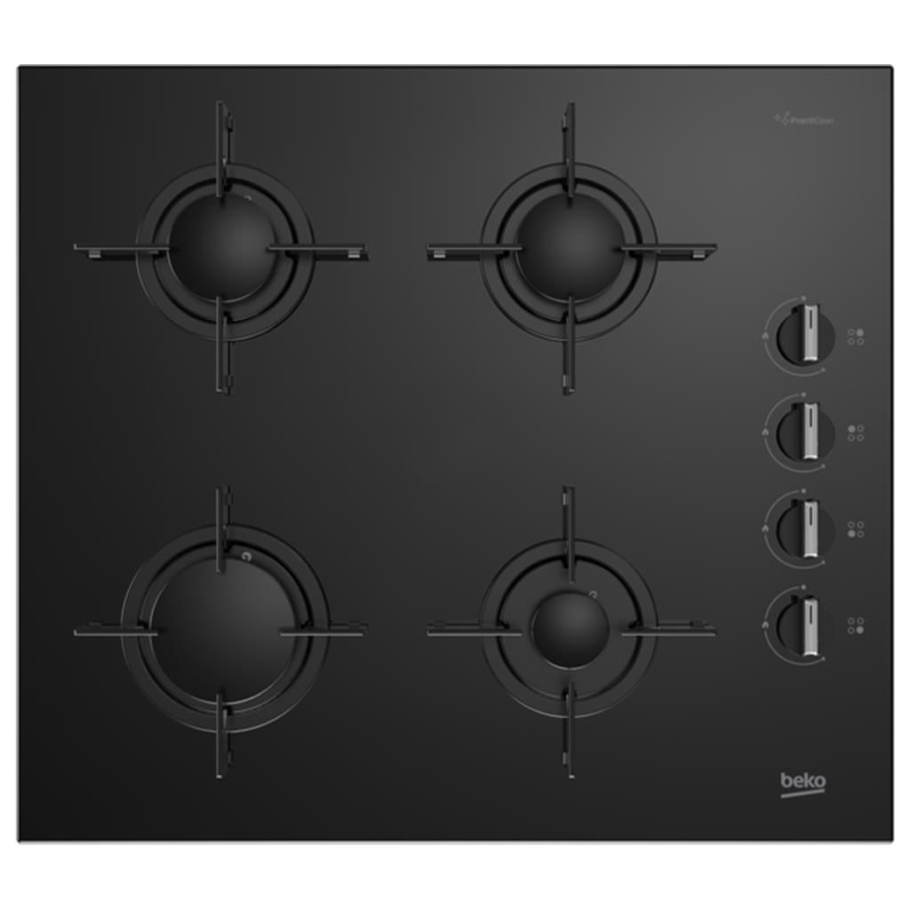 Beko BOCD T 6010 ES Ankastre Ocak Gazlı Siyah/Cam