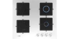 Siemens EN6C2PO12O Ankastre Gazlı Ocak 60 cm Sert Cam, Beyaz