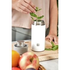 Zwilling 395005110 Süzgeçli Termos 420ml | Beyaz