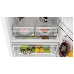 Siemens KG55NCWE0N iQ300 Alttan Donduruculu Buzdolabı Beyaz