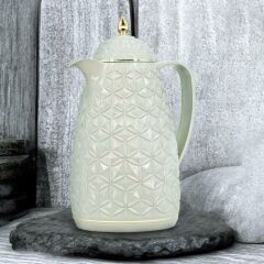 Lale Thermos LA-9034 SWAN Cam Termos 1 Litre Beyaz