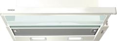Siemens LI63TCA21T iQ100 Teleskopik Aspiratör 60 cm Beyaz
