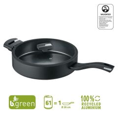 Berndes 445411 B.Green Induction Kulplu Derin Tava 28 cm
