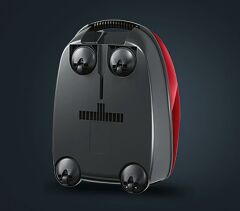 Siemens VSC3A210 Toz Torbalı Süpürge Kırmızı