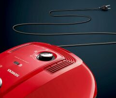 Siemens VSC3A210 Toz Torbalı Süpürge Kırmızı