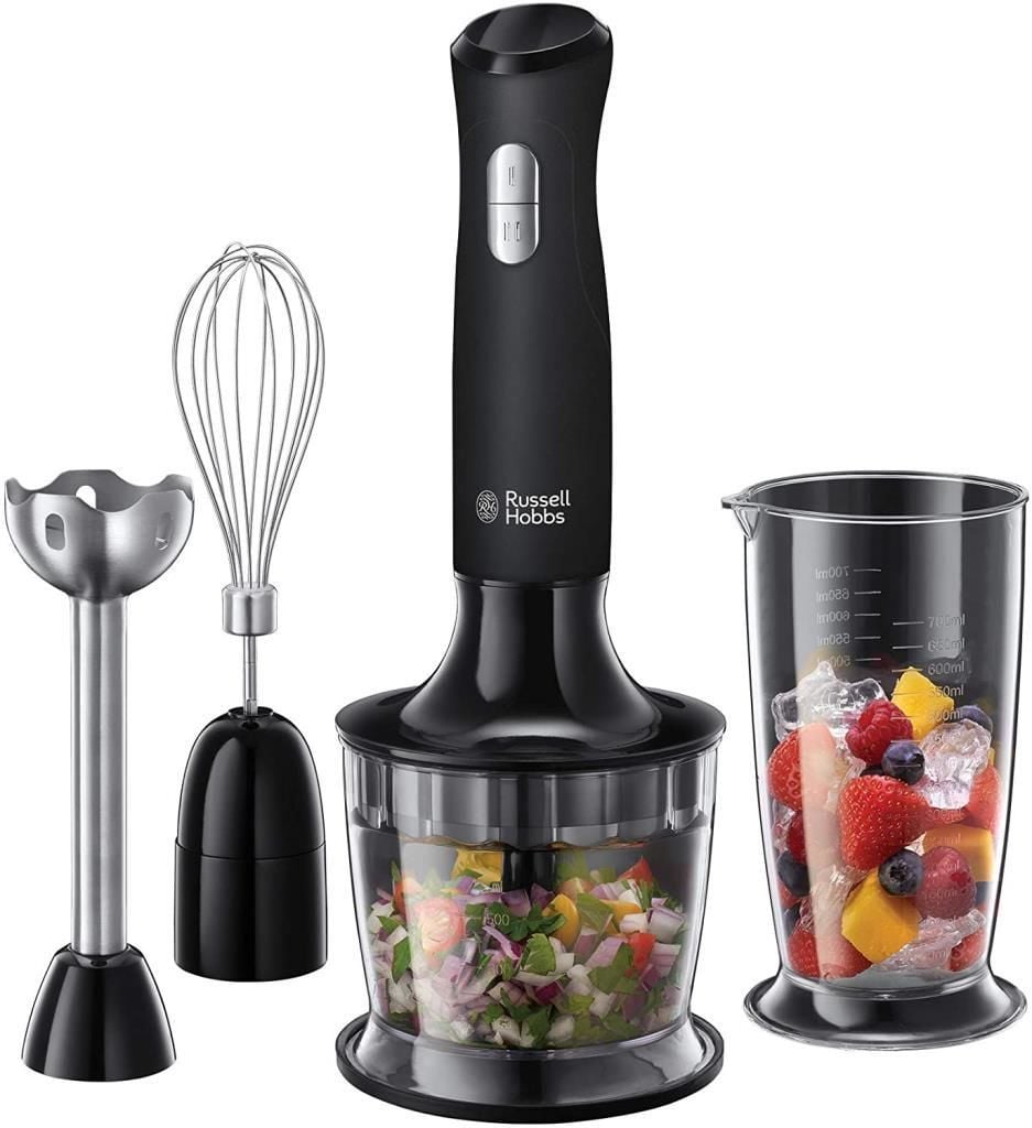 Russell Hobbs 24702-56 Matte Black El Blender Seti