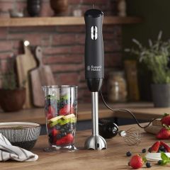 Russell Hobbs 24702-56 Matte Black El Blender Seti