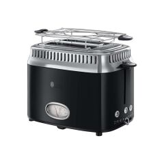Russell Hobbs 21681-56 Retro Siyah Ekmek Kızartma