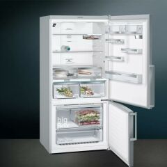 Siemens KG86NHIF0N iQ500 XXL NoFrost Alttan Donduruculu Buzdolabı Inox 631 Litre