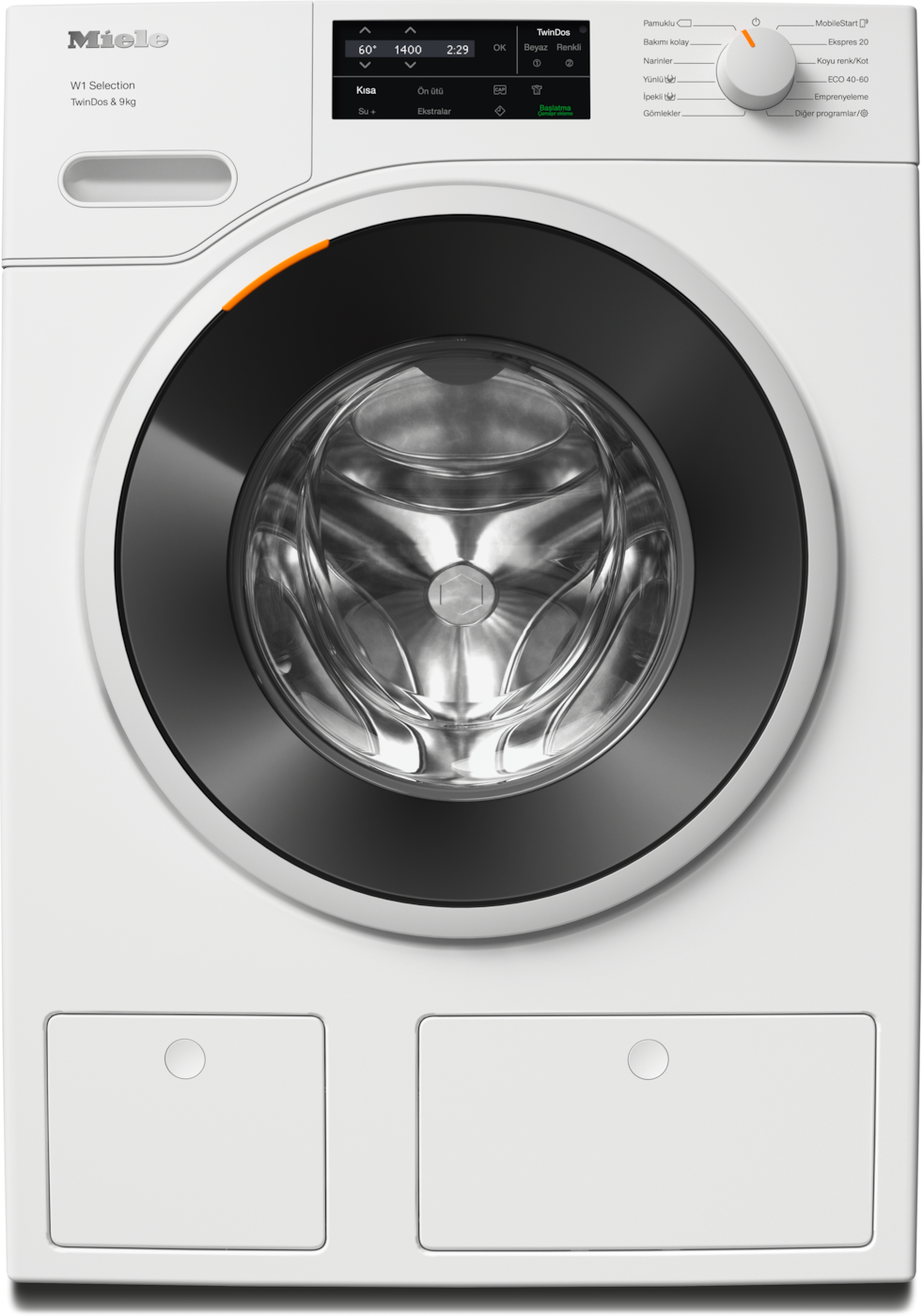 Miele WSG663 WCS TDos&9kg Önden Doldurmalı W1 Çamaşır Makinesi