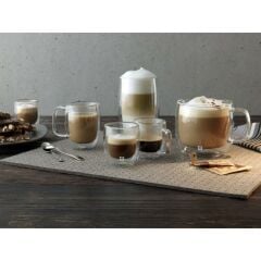 Zwilling 395001100 Çift Camlı Kulplu 2'li Espresso Bardak Seti