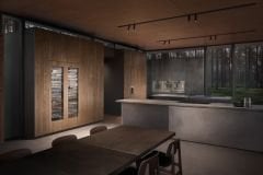 Gaggenau RF463306 400 serisi Vario Derin Dondurucu SoftClosing Düz Menteşe