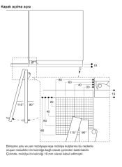 Gaggenau RF411305 400 serisi Vario Derin Dondurucu SoftClosing Düz Menteşe