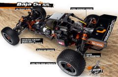 1/5 HPI BAJA 5B SS KIT DEMONTE VERSIYON