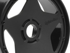 SUPER STAR WHEEL BLACK (120x60mm/2pcs) BAJA 5B/For Front