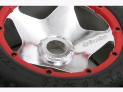 SUPER STAR WHEEL SHINY CHROME (120x75mm/2pcs) BAJA 5B/For Rear SADECE JANT