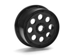 OUTLAW WHEEL BLACK (120x60mm/-4mm OFFSET/2pcs) Baja 5T