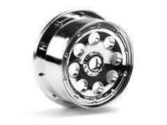 OUTLAW WHEEL CHROME (120x60mm/-4mm OFFSET/2pcs) Baja 5T / Front