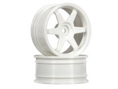 TE37 WHEEL 26mm WHITE (3mm OFFSET)