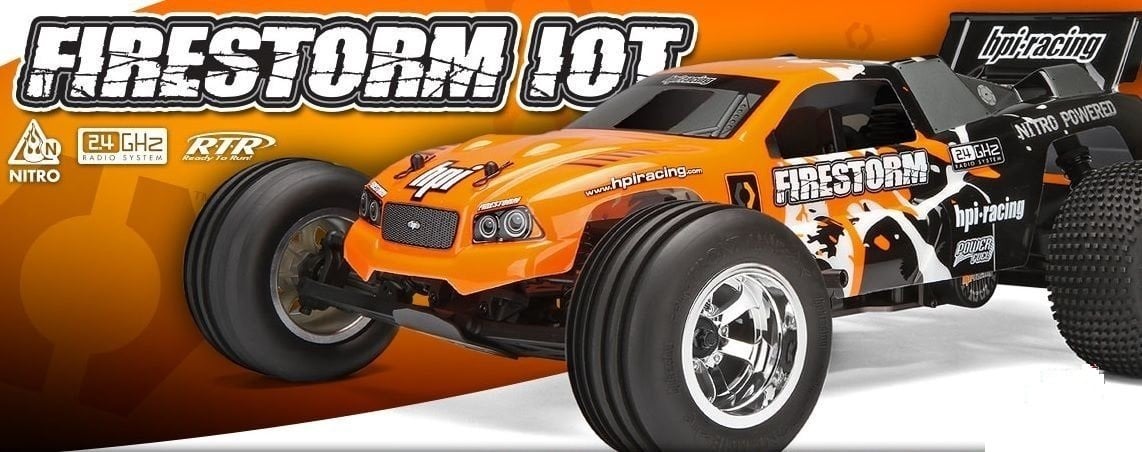FIRESTORM 10T 1/10 RTR 2,4 GHz SYSTEM