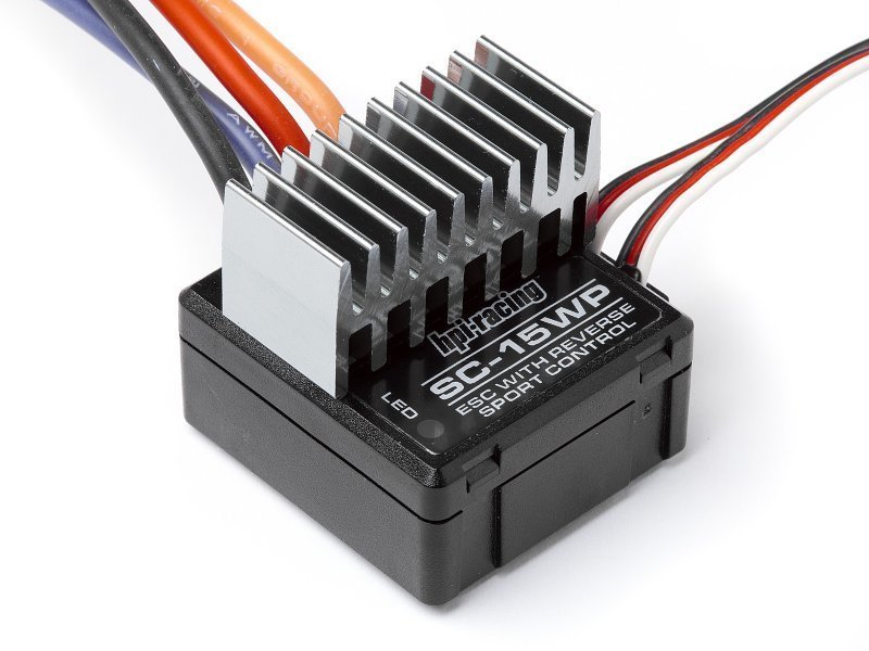 SC-15WP WATERPROOF ESC (Su Geçirmez ESC) Li-Po destekli.