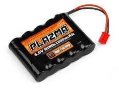 PLAZMA 6.0V 1200mAh NI-MH MICRO BATTERY PACK - 1/18 mikro RS4 için