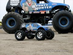 1/8 BOUNTY HUNTER 4X4 Clear Body