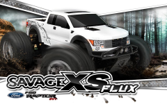 HPI 1/12 Savage XS Flux FORD F-150 SVT RAPTOR Waterproof 2.4GHz 4WD RTR
