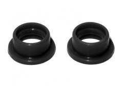 SHAPED EXHAUST GASKET (BLACK/2PCS) 1/8