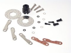 DUAL DISK BRAKE SET (STAINLESS STEEL)