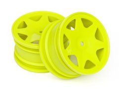 ULTRA 7 WHEELS YELLOW 35mm (2pcs)