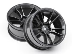 FIVE:AD S5:F WHEEL 26mm GUNMETAL (6mm OFFSET/2pcs)