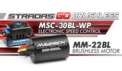 Maverick Strada Red SC Brushless 1/10 RTR Electric Short Course Car