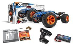 QUANTUM XT 1/10 FLUX BLUE BRUSHLESS STADIUM TRUCK