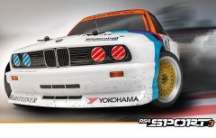 HPI 1/10 RS4 Sport 3 BMW M3 E30 Warsteiner