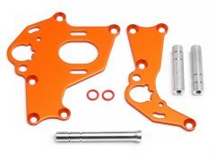 MOTOR MOUNT SET (LEFT/RIGHT/ORANGE) Sprint 2