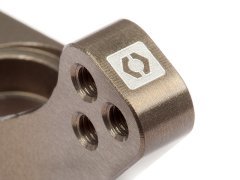 ALUMINUM REAR HUB CARRIER SET (0 DEG/HARD ANODIZE) WR8