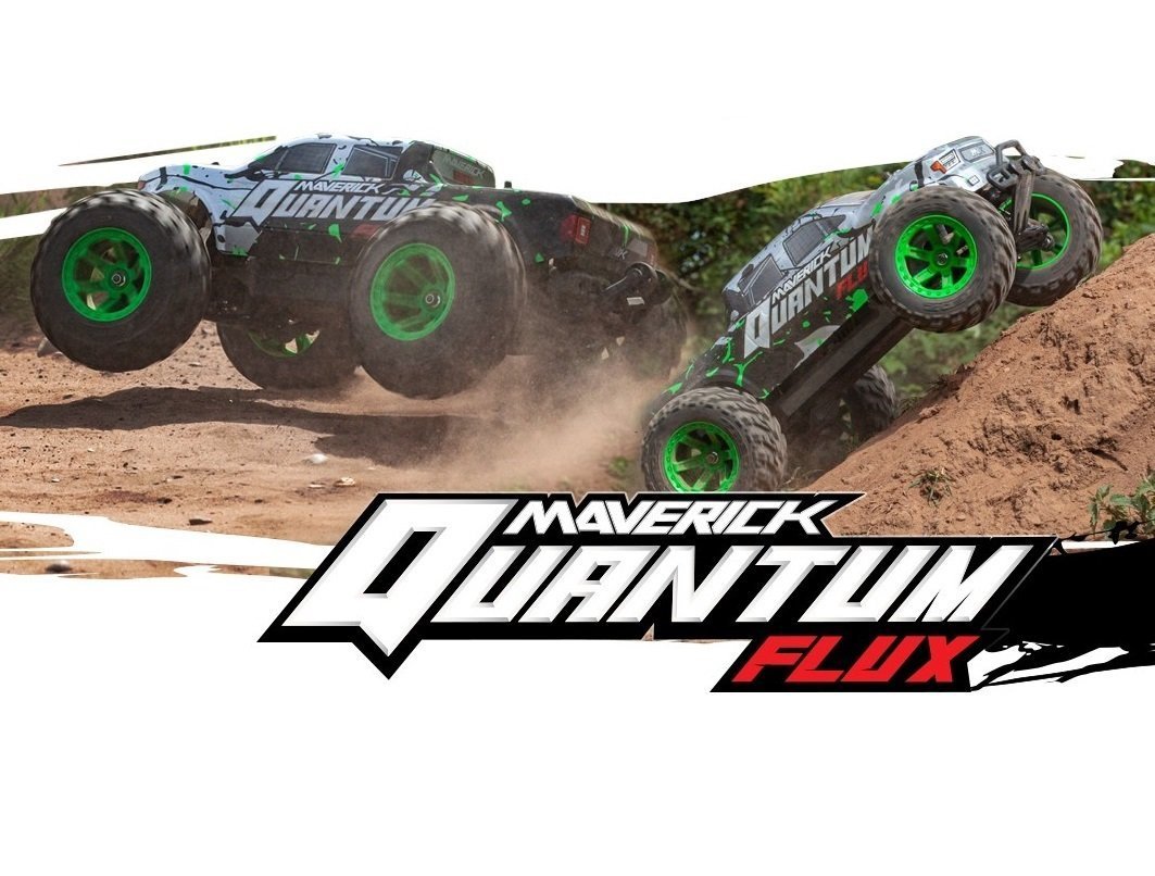 QUANTUM MT 80A 1/10 FLUX SILVER BRUSHLESS MONSTER TRUCK