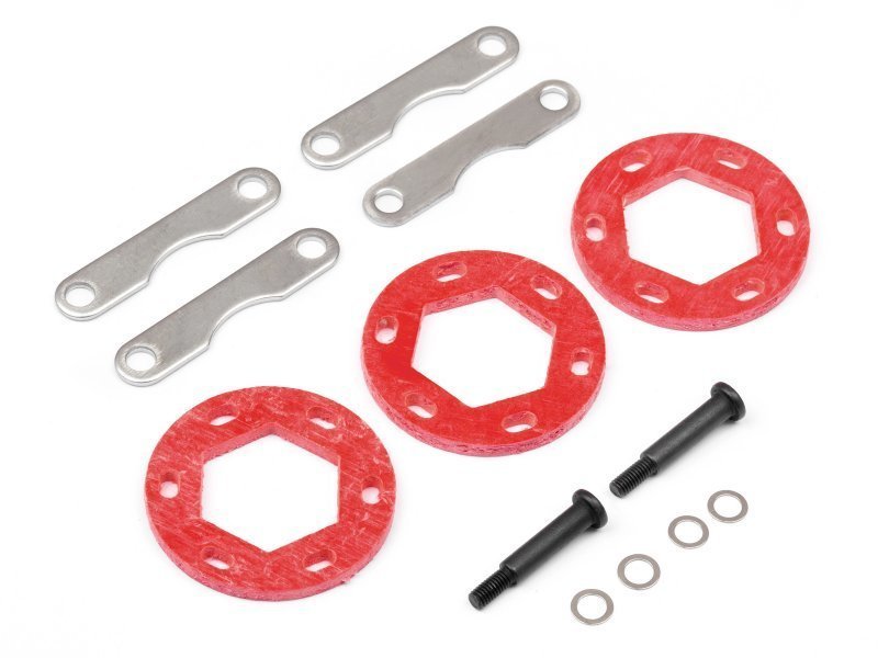 TRIPLE FIBERGLASS BRAKE DISK SET 19X35X2.5MM