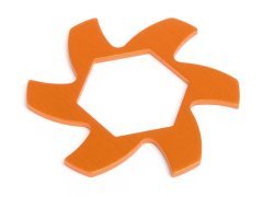 FREN DISK FIN PLATE (ORANGE)